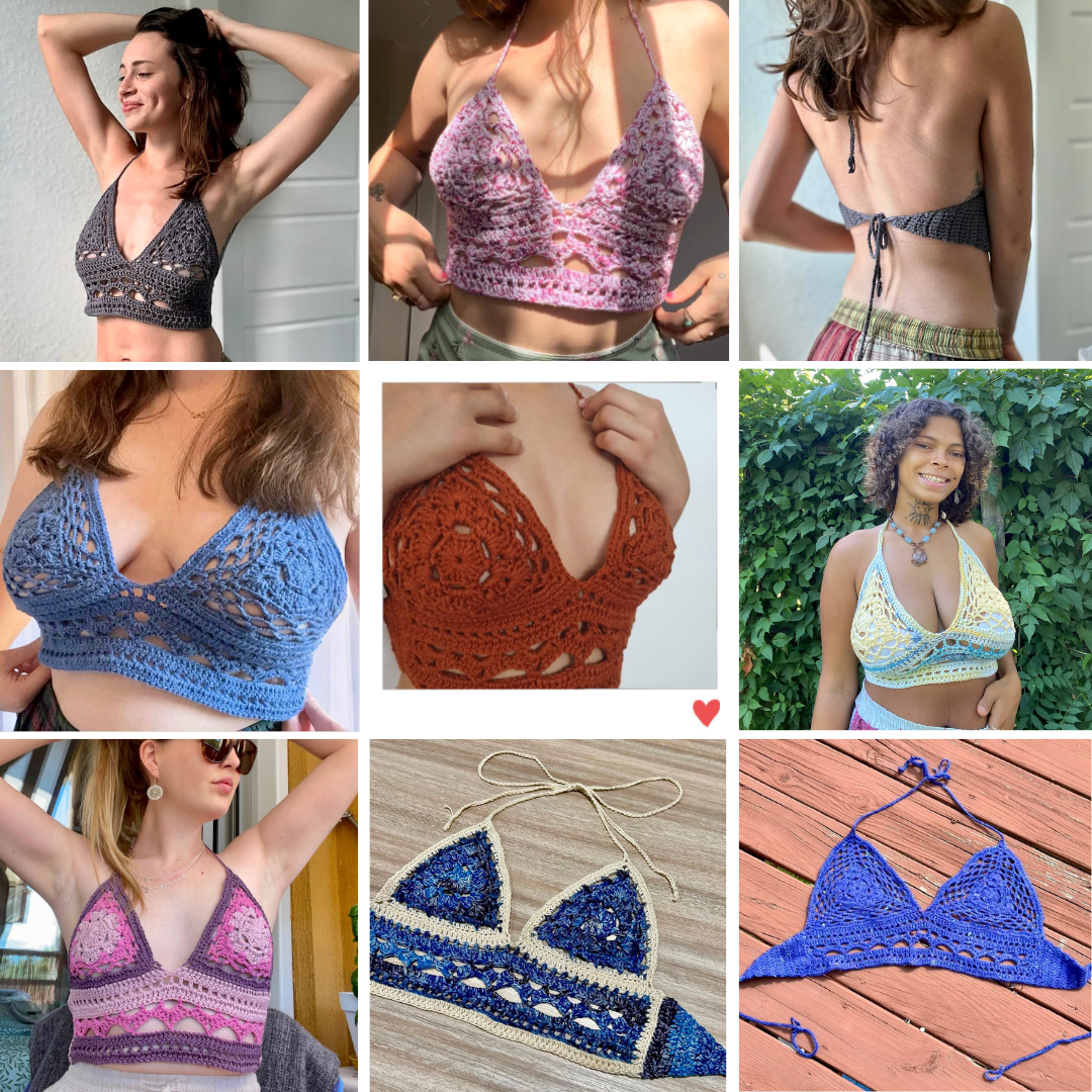 azalea top crochet pattern