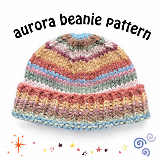 aurora beanie knitting pattern