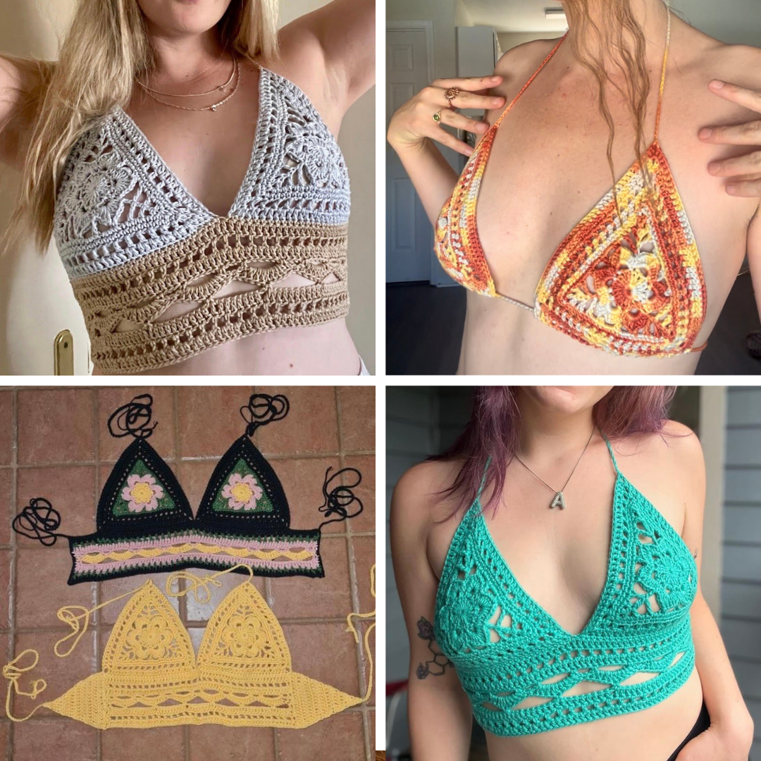 amber top and bikini 2-in-1 crochet pattern