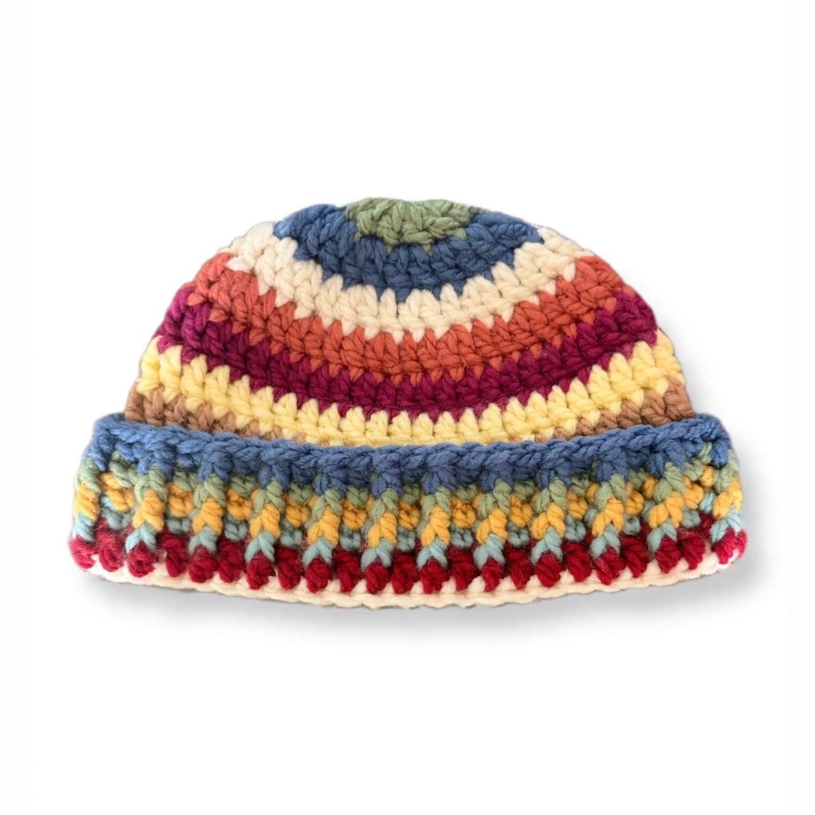 wave beanie crochet pattern