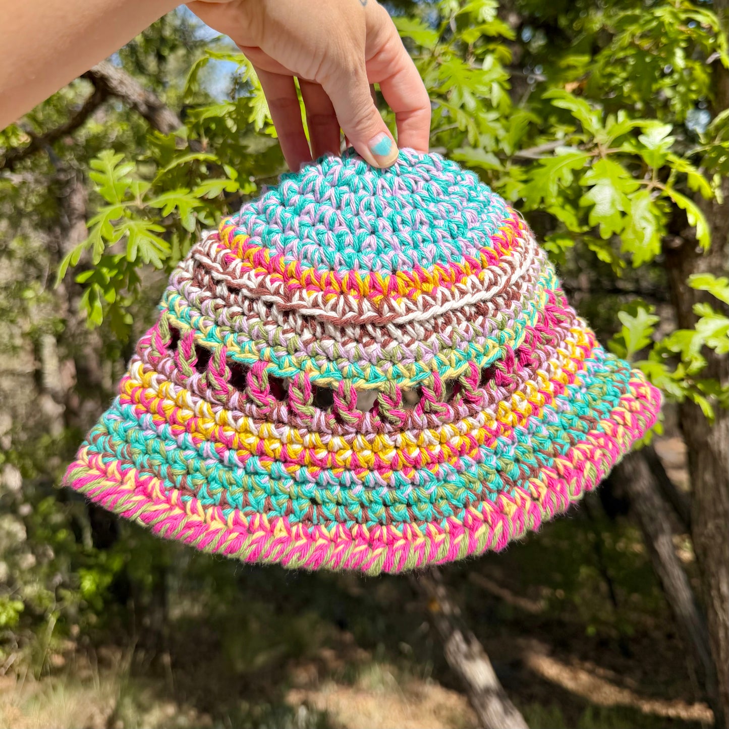 crochet bucket hat