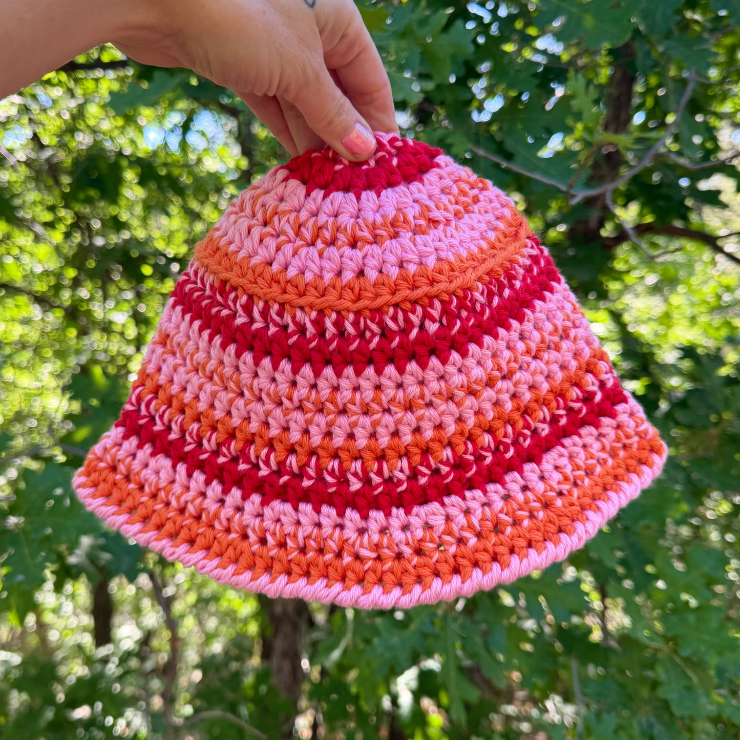 crochet bucket hat