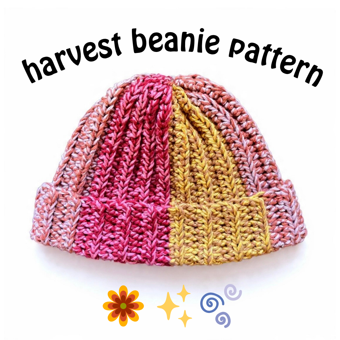 harvest beanie crochet pattern